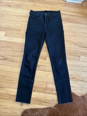 DSTLD slim high rise size 25 Dark Blue Women's Slim Straight Jeans